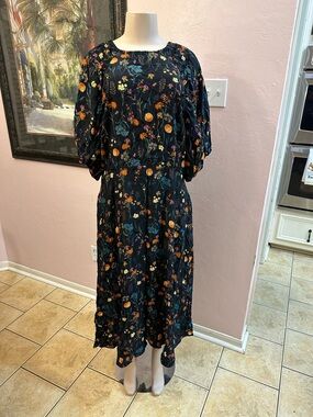 a new day Black Floral Dress